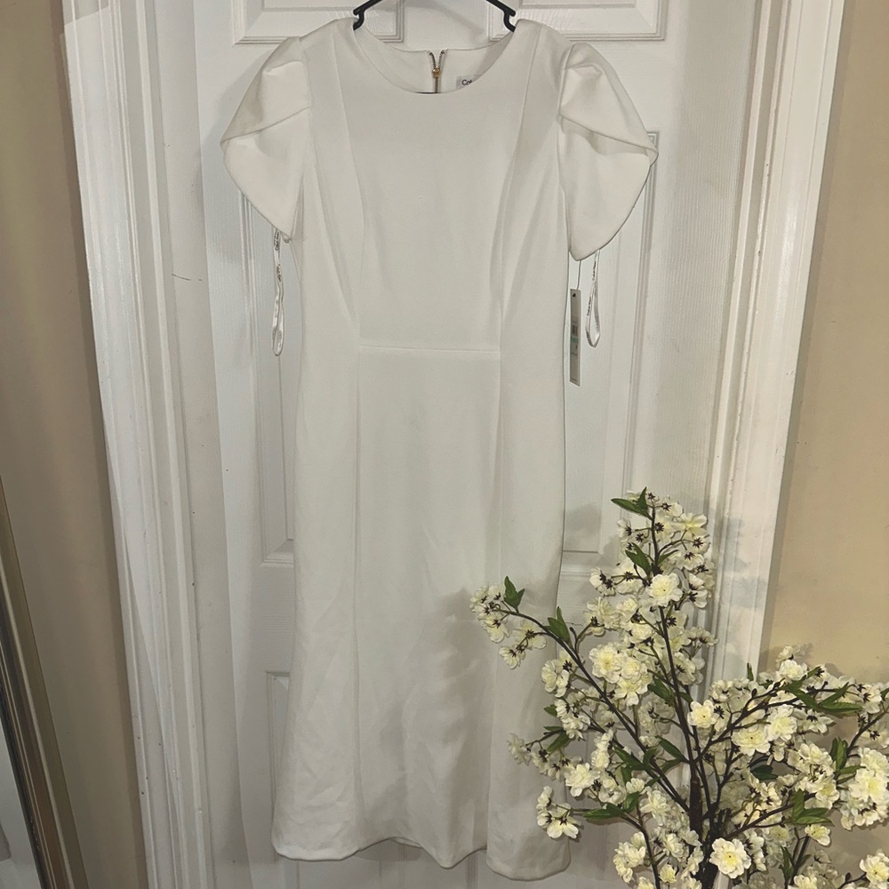 Calvin Klein White Dress